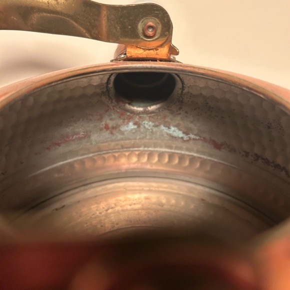 Vintage copper tea pot - Picture 8 of 10